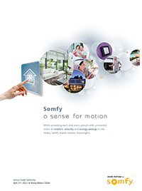 pdf catalog Somfy Innovation Guide