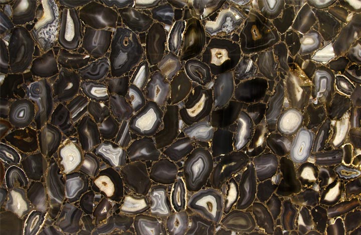 Wild Agate Black سنگ طبیعی