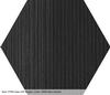 موکت تایل linear-shift-hexagon-black-charcoal001