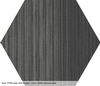  موکت تایل linear-shift-hexagon-black-charcoal003