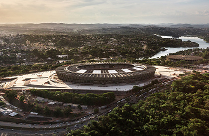 المپیک 2016 ، استادیوم مینیرو ، بلو هوریزنته ، برزیل