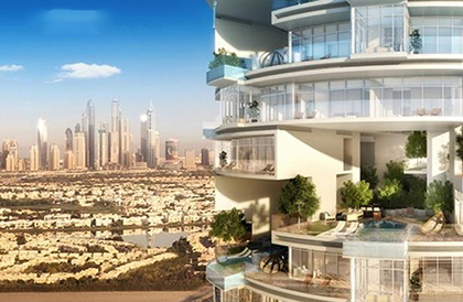 Viceroy Dubai Jumeirah Village،برنده جایزه معمار سال خاورمیانه در بخش پروژه اقامتی- تفریحی سال 2015