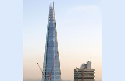 THE SHARD - LONDON BRIDGE TOWER اثر رنزو پیانو