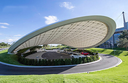 AUTOSTADT ROOF AND SERVICE PAVILION