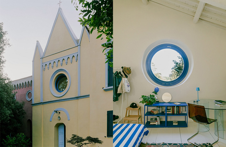 تبدیل کلیسای متروک توسکانی به «خانه‌ای برای هنر»